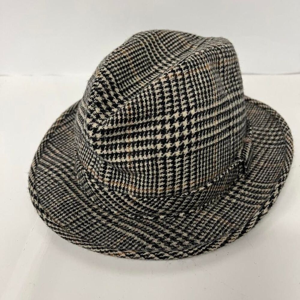 Unbranded Men's Grey and Black Hat